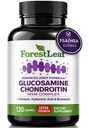 Glucosamin Chondroitin MSM Complex Supplement - Triple Strength 1200mg Joint Support Supplement für Damen und Herren mit Kurkuma, Hyaluronsäure und Bromelain für Muskelflexibilität - 120 Caps