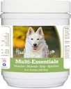 Gesunde Rassen Deutscher Schäferhund, Weiß, Multi-Essentials Pulver für Hunde - eine ideale Ergänzung von Vitaminen, Mineralien & Antioxidantien für Ihren Hund - 8 Unzen