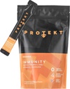 Protekt Immunität - Immununterstützung Flüssige Formel mit Zink und Vitamin C - Natürliche, zuckerfreie Antioxidantien und Vitamin-Getränk-Mischpackungen - Packung von 30 - Orange