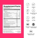 Die Absorptionsfirma Energy Drink Powder Mix Packets – Clean Energy Booster zur Unterstützung der Alertness mit 150mg natürlichem Koffein & Vitamin C – Fruit Punch Flavor, 28 Sticks