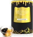 Himalayan Pure Shilajit Sticks mit Bio-Honig, Saffron leicht zu beschwören Shilajit 30 Sticks für Energie-Boost Immun 85+ Trace Minerals 75% + Fulvic Säure 30 Tage Versorgung