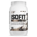 Nutrex Research IsoFit Whey Protein Pulver Instantized 100% Whey Protein Isolate (30 Portionen (Pack von 1), Cookies & Cream)