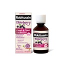 Robitussin Elderberry Cough + Chest Congestion DM Kinder Hustenmedizin, Chest Congestion Relief und Cough Syrup - 4 Fl Oz