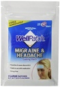 WellPatch Migraine & Headache Cooling Patch - Drug Free, dauert bis zu 12 Stunden, Safe to Use with Medication - Large Patches (4 Large Patches), Jede 4.3 x 2 in