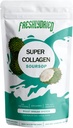 Frischgetrocknetes Collagen Peptides & Soursop Powder – Unterstützt gesunde Haut, Haare, Nägel, Gelenke und Knochen – Typ I & III Grass-Fed Collagen mit Probiotika – 20 Portionen – 12,6 Unzen