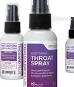 TriGuard Plus Throat Spray | Elderberry Extract, Olive Leaf Extract und kolloidale Silber Wasser 3-in-1 Immununterstützung Throat Spray | Leistungsstarke Immunsystem Booster | Großer Geschmack, 2oz, Made in USA
