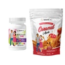 BariatricPal 30-Day Bariatric Vitamin Bundle (Multivitamin ONE 1 pro Tag! mit 45mg Eisengebäck - Mischbeere und Calcium Citrate Weichkäse 500mg mit Probiotika - Caramel Apple)
