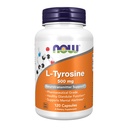 JETZT Ergänzungen, L-Tyrosin 500 mg, Unterstützt Psychische Alertität*, Neurotransmitter-Unterstützung*, 120 Kapseln