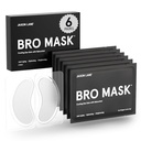 BRO MASK Under Eye Patches für Herren Hautpflege | Cooling Eye Masks for Dark Circles and Puffiness, Anti Aging Hydrogel Pads mit Bakuchiol, Caffeine & Niacinamide, Eye Bags Behandlung für Männer (6 Paare)