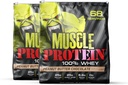 COLOSSAL LABS Muscle Whey Protein Flavored Protein Powder, 25.000mg Aminosäuren/Serving, kalt gefiltert(Packaging May Vary) (10 Pound (Pack of 2), Peanut Butter)