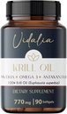 Vidalia bietet eine potente Quelle von Omega-3, abgeleitet von Antarktis Krillöl, hohe Inhalte von PHOSPHOLIPIDS, Choline und ASTAXANTHIN, bietet eine hervorragende Bioverfügbarkeit. Kostenlose Heavy Metals.