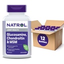 Natrol Glucosamine Chondroitin und MSM Tabletten, 150-Count (Pack von 12