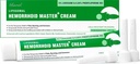Ebanel 5% Lidocaine Hämorrhoid-Behandlungscreme mit Hexenhazel, Phenylephrin, Rosskastanie, Vitamin B6, Zinkoxid, Externe und innere Hämorrhoiden Behandlung Brennen Itch Schmerzen Relief Anal Cream