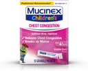 Chest Congestion, Mucinex Kinder Mini Melts, Chest Congestion, Bubble Gum, 12ct
