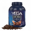 Vega Sport Vegan Protein Powder + Recovery - 30g Pflanzen basiertes Protein per Servieren, Mocha, 45 Servierungen, 5g BCAAs, Probiotics, NSF zertifiziert, für Shakes & Smoothies, 4.2lbs (Packaging May Vary)