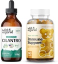 Wild & Organic Cilantro Tinkture 4 fl oz & Immune Support Gummis