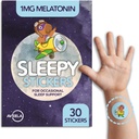AVEELA Schlafaufnäher für Kinder mit Melatonin | Natürliche Schlafhilfe | Beruhigen Sie sich und entspannen Sie Patch, um besser schlafen | Toxin-freies Schlafgerät, um Qualität Schlaf zu unterstützen und reduzieren Fatigue | Baby Schlafhilfe