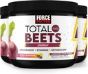 FORCE FACTOR Total Beets Energy Drink Mix 3-Pack, Superfood Beet Root Powder, Nitrate to Boost Energy, Unterstützung Zirkulation, Blutfluss, Nitric Oxide und Stamina, Herzgesundheitsergänzung, 90 Servierungen
