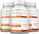 Genehmigte Wissenschaft Bowelsyl - 360 Kapseln - Unterstützt GI Tract, Beruhigt Colon, Restores Nährstoffe - Hohe Absorption - All Natural, Non-GMO