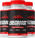 NutraRize (Pack mit 3 ErecBoost Kapseln, offizielle ErecBoost ME Advanced Formula for Energy & Well-Being, Pastillas Fenugreek Pillen (180 Kapseln)