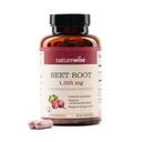 NatureWise Beet Root Capsules 1325mg mit Bio Beetroot - Nitric Oxid Booster für Zirkulation und Herzgesundheit Unterstützung - Vegan, Glutenfrei, Non-GMO - 120 Kapseln[60 Tage Versorgung]
