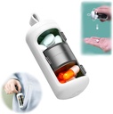 Tägliche Pille und Vitamin-Container, Tragbare Pille Box, Tablet-Organisator, Tägliche Pille Case Holder zu Medikamente, Ergänzungen, Kleine Medizin Box Präfekt als Geschenk, für Büro, Trip, Gym