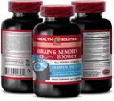 Feuille d'extrait de ginkgo biloba - BRAIN ET MEMORY BOOSTER - améliorer - suppléments de mémoire cérébrale - extrait de ginkgo biloba, suppléments de cerveau pour mémoire et focus, focus et supplément énergie 1 bouteille 60 capsules