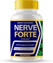 Nerve Forte Brain Ergänzungen für Gedächtnis- und Fokuskapseln, NerveForte Advanced Formula Brain Health Support Pills Maximum Stärke Nootropics Nerve Forte Alle Natural Support Bewertungen (60 Kapseln)