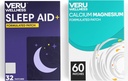Veru Wellness Duo Lifestyle Patches - Melatonin, Magnesium - Selbstklebende Zeit Veröffentlichung Thema Patch, 8-10 Stunden (32 Tage Versorgung)