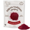 Bio-Traditionen | Beetroot Powder | Organic Beetroot Powder Vegan Non-GMO Superfood | 16oz/1lb (454g) Tasche