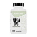 NutraBio Alpha GPC, Soutien du cerveau et amélioration de la fonction mémoire, 300mg - 60 capsules végétales