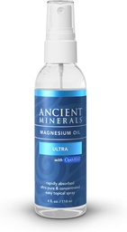 Antike Mineralien Ultra Magnesium Öl Spray mit MSM - ein reines Zechstein-Thema-Magnesium-Chlorid mit den Zusatznutzen von OptiMSM (4oz)