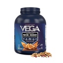 Vega Sport Vegan Protein Powder + Recovery - 30g Pflanzen basiertes Protein per Servieren, Peanut Butter, 45 Servierungen, 5g BCAAs, Probiotics, NSF zertifiziert, für Shakes & Smoothies, 4,2lbs (Packaging Mai Vary)