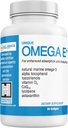 UNIQUE E A.C. Grace Company Omega E+ - Fish Oil Supplement - mit Marine Omega-3 Fettsäuren, Vitamin E, Vitamin D3, und CoQ10 - unterstützt Herz, Gehirn und Hautgesundheit - 60 Softgels