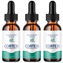 (3 Pack) Cortexi Ohr Tropfen - Offizielle Formel - Cortexi Tinnitus Behandlung Cortexi Hörgerät Tropfen, Cortexi zum Klingen in Ohren, Cortexi Ergänzung Tropfen Maximale Stärke Neue Verbesserte (3 oz)