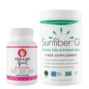 Regular Girl Tomorrow's Nutrition, Women’s Multivitamin (30 Servierungen) und Sunfiber GI Probiotic Powder (30 Servierungen) Bundle, Energy und Low FODMAP Verdauungsunterstützung
