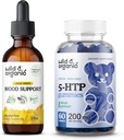 Wild & Organic Mood Unterstützung Tinkture 2 fl oz & 5 HTP Gummis