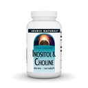Quelle Naturals Inositol & Choline 800 mg unterstützt gesunde Nervenfunktion - 100 Tabletten