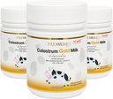 Hi Well Premium Nuova Zelanda Bovine Colostrum Gold Milk 200 Chewables Tablets Immunoglobulin G (Igg) 20~25% (Pack of 3)