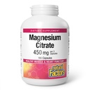 Natürliche Faktoren, Magnesium Citrat 150 mg, Muskel und Herzgesundheit Formel, 180 Kapseln
