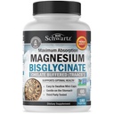 Magnesium Bisglycinat Chelat-Ergänzung - Hohe Absorption Magnesium-Ergänzung für Muskel, Knochen & Gelenk-Unterstützung - Nicht-GVO, nicht-Laxativ, voll gepuffert für maximale Bioverfügbarkeit - 180 Kapseln