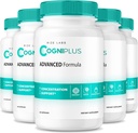 rize labs Cogni Plus Capsules – Tägliche Fokus-Unterstützung Formel mit einer ausgewogenen Mischung für Clarity, Memory und Alertness | Einfach-zu-Take Pillen für Lifestyle-Unterstützung - Paket von 5(300 Kapseln)