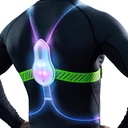 noxgear Tracer2 Multicolor Light Up und reflektierende Laufweste | Wiederaufladbare, ultrahelle Lauflichter für Läufer