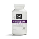 365 da Whole Foods Market, Cal-Mag-Zinc con vitamina D3, Vegetariano, 90 Conte