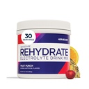 AdvoCare Rehydrate - Elektrolyt-Getränk-Mix - Inklusive Magnesium, Natrium, Kalium & Calcium - Antioxidant & Aminosäure Fortified - Unterstützt Hydration & Erholung - Frucht-Punch, 12,7 Unze