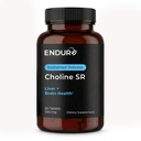 Endur Choline L(+) Bitartrate, Sustained Release Brain & Liver Support Supplement, Prenatal Safe, Vegan, Non-GMO, Gluten Free, 300mg (60 Tabletten)
