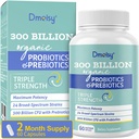 Probiotika für Frauen und Männer, 300 Billion CFU 24 Strains Probiotics + 15 Bio Kräuter Präbiotika Mischung, Regal Stable Gut Health Supplement für Verdauungs-Immun- & Ganzkörper-Gesundheit, 2 Monate Versorgung