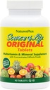 NaturesPlus Quelle des Lebens - 90 Tabletten - Multivitamin & Mineral Supplement - Unterstützt natürliche Energie & Gesamt Wohlbefinden - Glutenfrei, Vegetarisch - 30 Gesamt Servierungen