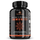 THE ENCLARE NUTRITION 10 in 1 Immununterstützung Booster Supplement mit Echinacea, Vitamin C und Zink, Turmeric, Ginger, B6, Elderberry for Adults Immunity Defense Vitamins, Made in USA Veg Cap 60 Ct (1)