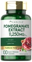 Carlyle Pomegranate Extrakt | 11250mg | 100 Kapseln | Non-GMO, Glutenfreie Ergänzung | Traditionelle Kräuter